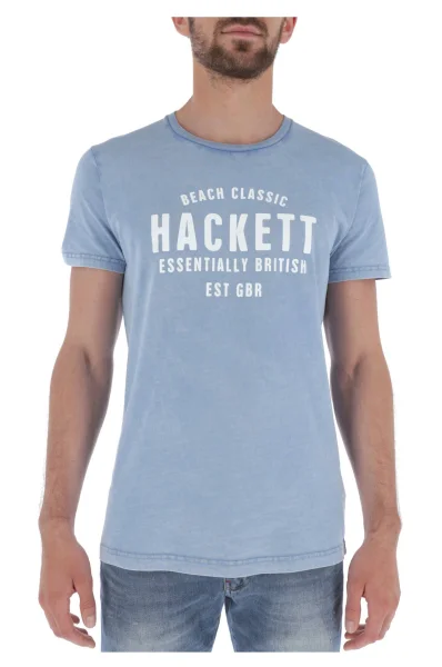 Tričko | Classic fit Hackett London modrá