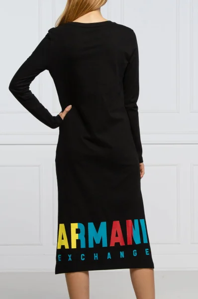 Šaty Armani Exchange černá