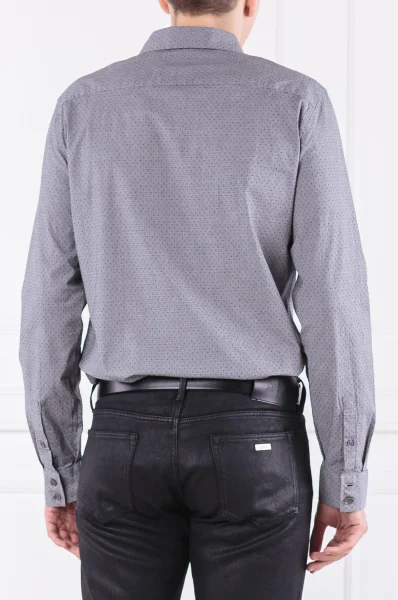 Košile | Slim Fit Armani Exchange šedý
