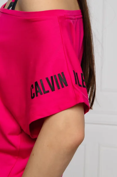 Tričko | Regular Fit Calvin Klein Performance fuchsiová