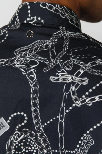 Košile Chains | Regular Fit Just Cavalli šedý