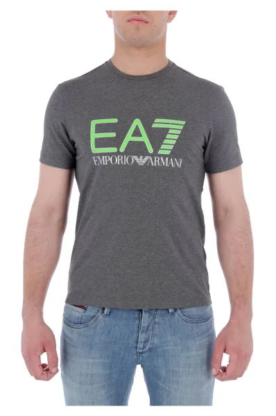 Tričko | Regular Fit EA7 šedý