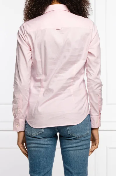 Košile OXFORD SOLID | Slim Fit Gant růžová