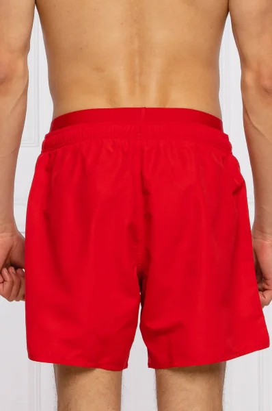 Koupací šortky | Regular Fit Emporio Armani červený