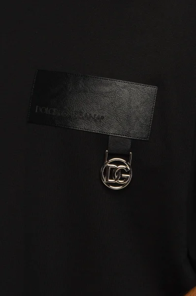 Tričko | Regular Fit Dolce & Gabbana černá