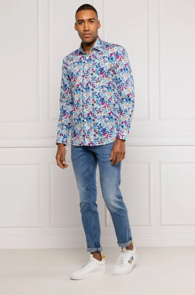Košile | Slim Fit Karl Lagerfeld modrá