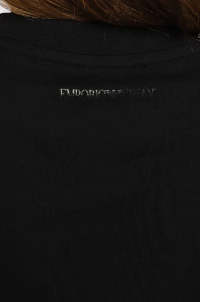 Tričko | Regular Fit Emporio Armani černá
