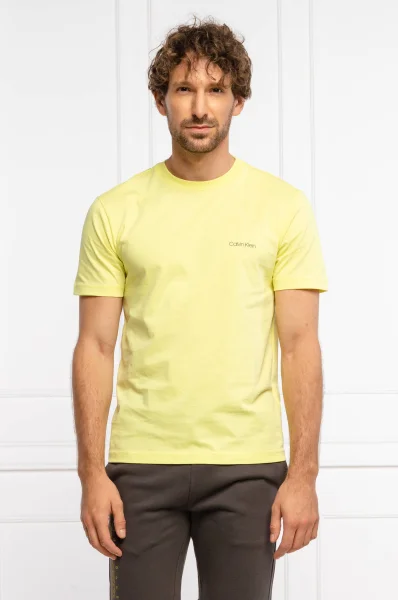 Tričko | Regular Fit Calvin Klein limetkově zelený
