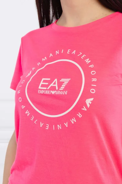 Tričko | Regular Fit EA7 růžová
