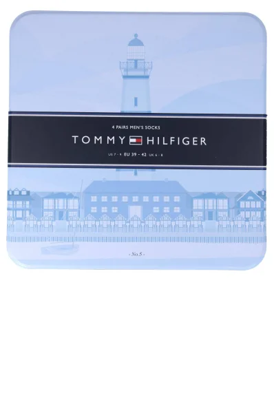 Ponožky 4-pack Tommy Hilfiger šedý
