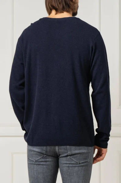 Tričko s dlouhým rukávem | Regular Fit Marc O' Polo tmavě modrá