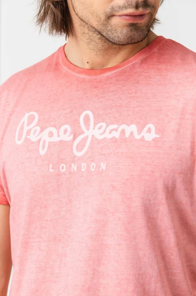 Tričko West Sir | Regular Fit Pepe Jeans London růžová