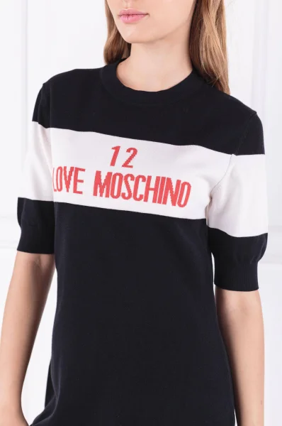 Šaty Love Moschino černá