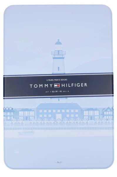 Ponožky 5-pack Tommy Hilfiger tmavě modrá