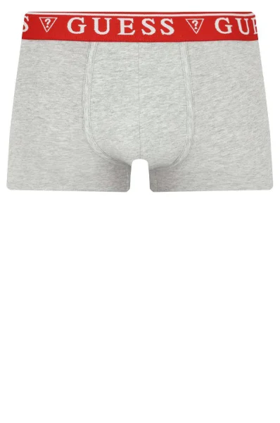Bokserki 3-pack HERO | cotton stretch Guess Underwear šedý