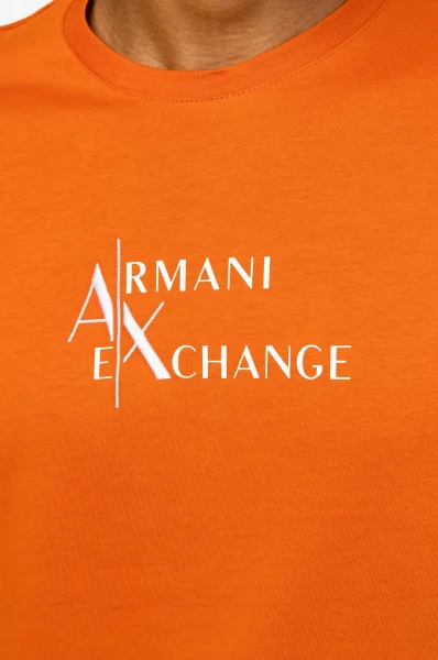 Tričko | Regular Fit Armani Exchange hořčicová