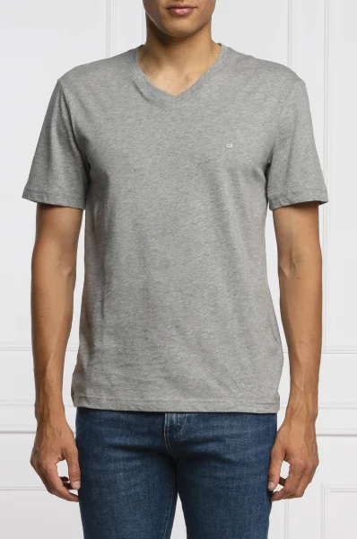 Tričko | Regular Fit Calvin Klein popelavě šedý