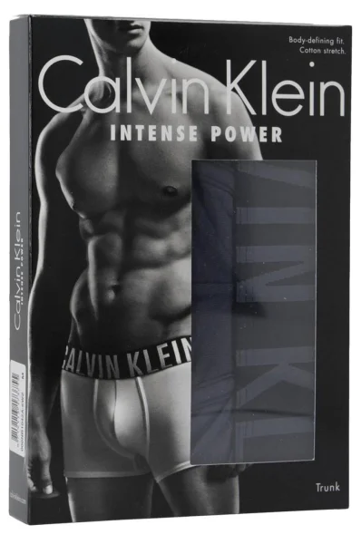 Boxerky Intense Power Calvin Klein Underwear grafitově šedá
