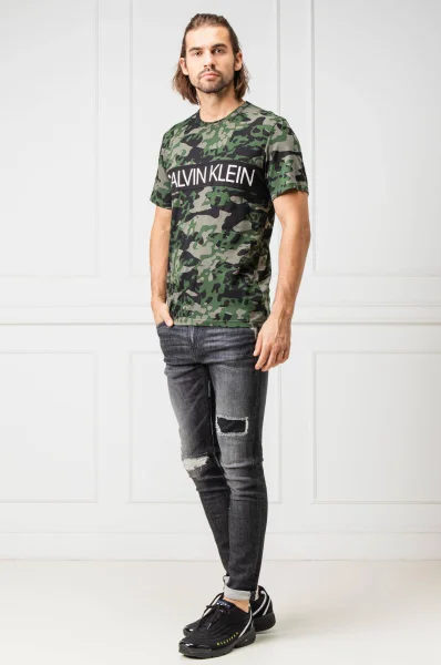 Tričko | Regular Fit Calvin Klein Underwear zelený