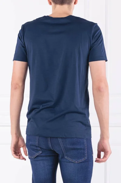 Tričko | Regular Fit BOSS BLACK modrá