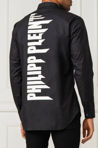 Košile Crystal | Regular Fit Philipp Plein černá