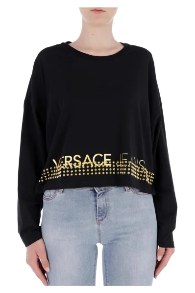 Mikina | Loose fit Versace Jeans černá