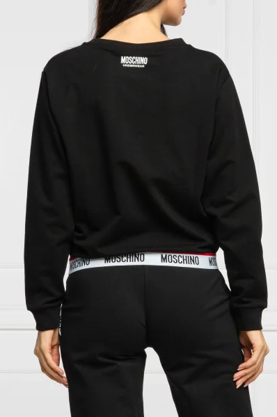 Mikina | Regular Fit Moschino Underwear černá
