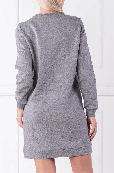 Šaty Lacoste šedý