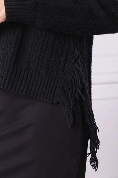 Vlněný svetr | Regular Fit | s příměsí kašmíru TWINSET černá