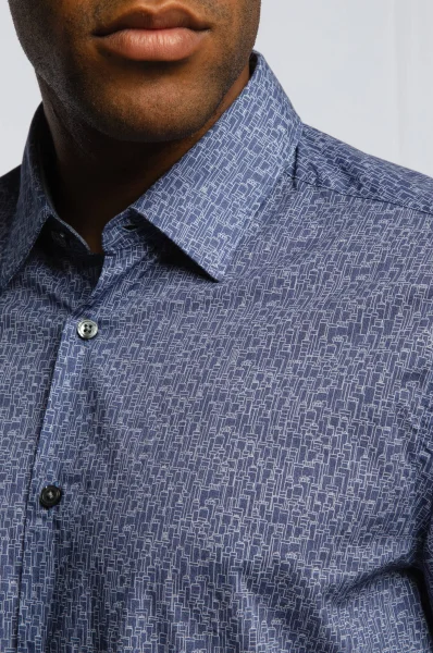 Košile Lukas | Regular Fit BOSS BLACK modrá