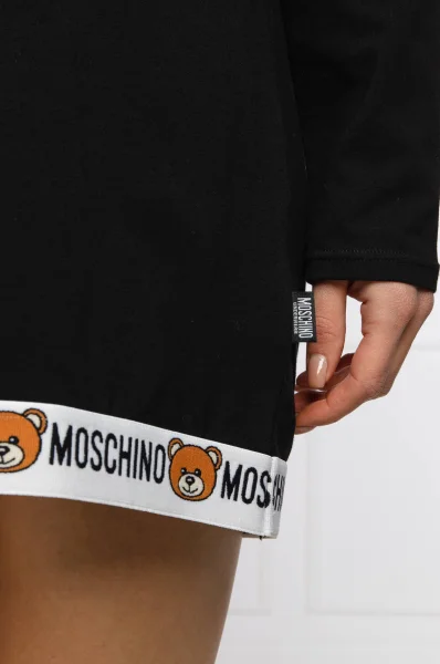 Šaty Moschino Underwear černá