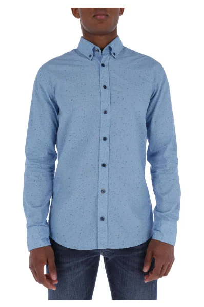 Košile Mabsoot | Slim Fit BOSS ORANGE světlo modrá
