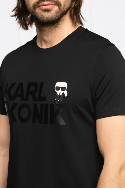 Tričko | Regular Fit Karl Lagerfeld černá