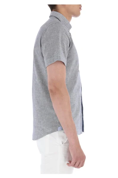 Košile | Slim Fit Tommy Hilfiger šedý