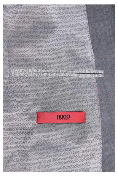 Oblek Jeffery/Simmons182F1 | Regular Fit HUGO šedý