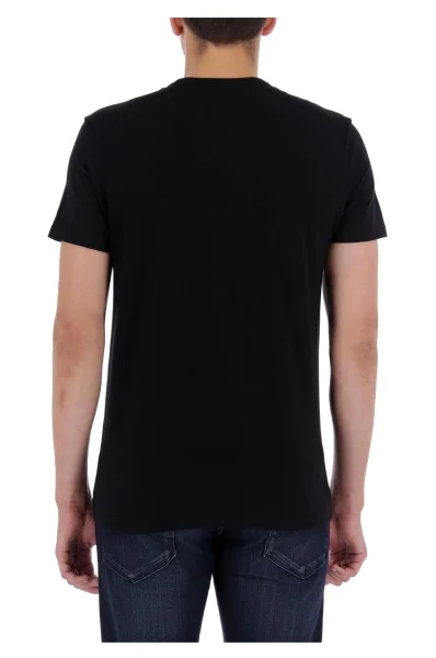 Tričko 2-PACK | Regular Fit Emporio Armani černá