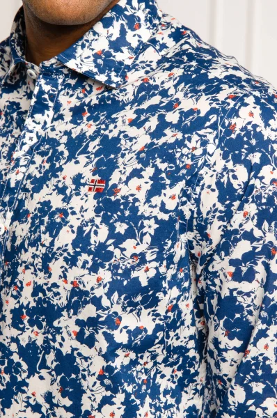 Košile GRUARO | Slim Fit Napapijri modrá