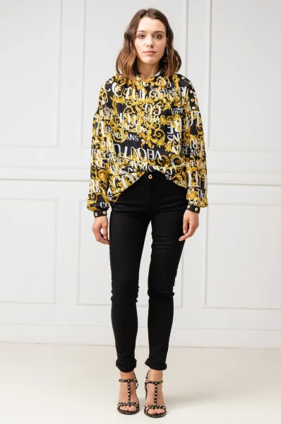 Halenka Poly print sprous baroque | Loose fit Versace Jeans Couture černá