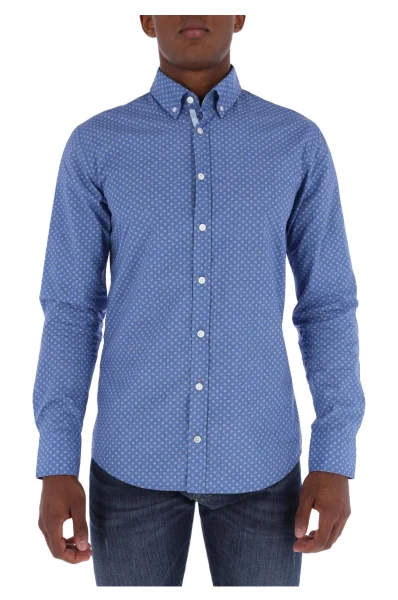 Košile Mabsoot | Slim Fit BOSS ORANGE modrá