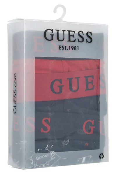 Slipy 3-pack Guess Underwear tmavě modrá