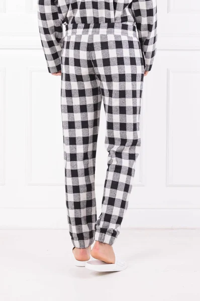 Kalhoty k pyžamu | Regular Fit Tommy Hilfiger černá