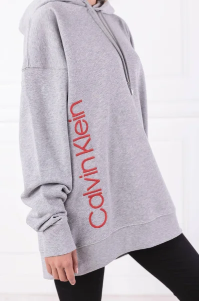 Mikina | Loose fit Calvin Klein šedý