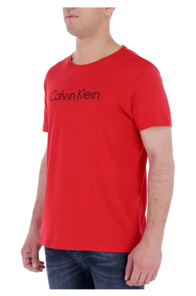 Tričko | Relaxed fit Calvin Klein Swimwear červený