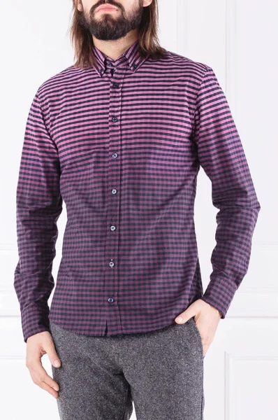 Košile Mabsoot | Slim Fit BOSS ORANGE fialový