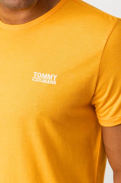 Tričko TJM MODERN JASPE | Regular Fit Tommy Jeans oranžový