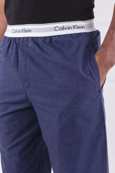 Kalhoty k pyžamu | Regular Fit Calvin Klein Underwear tmavě modrá