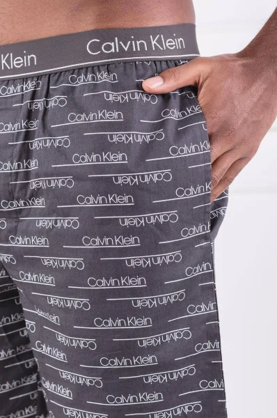 Šortky k pyžamu | Regular Fit Calvin Klein Underwear grafitově šedá