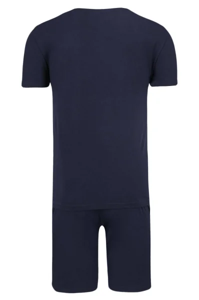 Pyžamo | Regular Fit Emporio Armani tmavě modrá