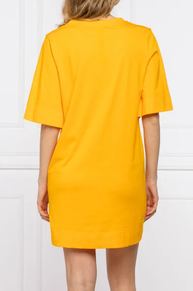 Šaty Emporio Armani žlutý