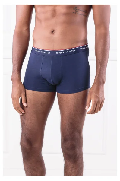 Boxerky 3-pack Tommy Hilfiger Underwear tmavě modrá